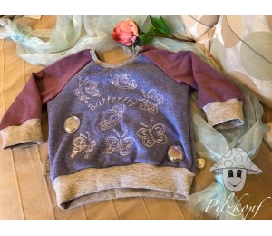 Stickserie - Butterflies LineArt